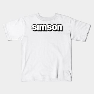 Simson logo 2 Kids T-Shirt